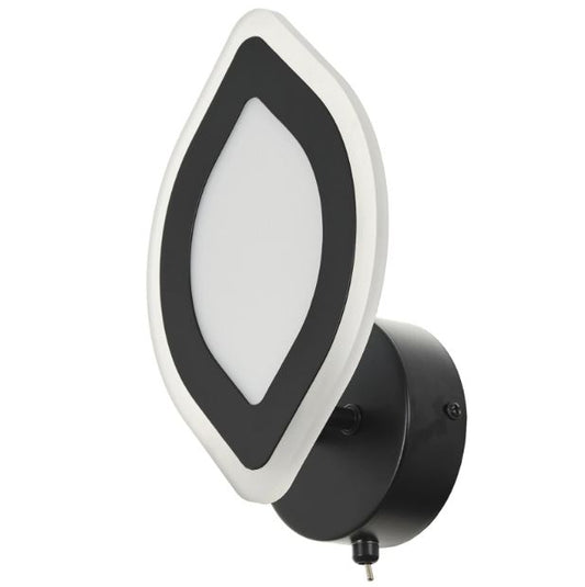 Аплик Teal, черен, led 30w, 3000-6000k 2811BK/1W