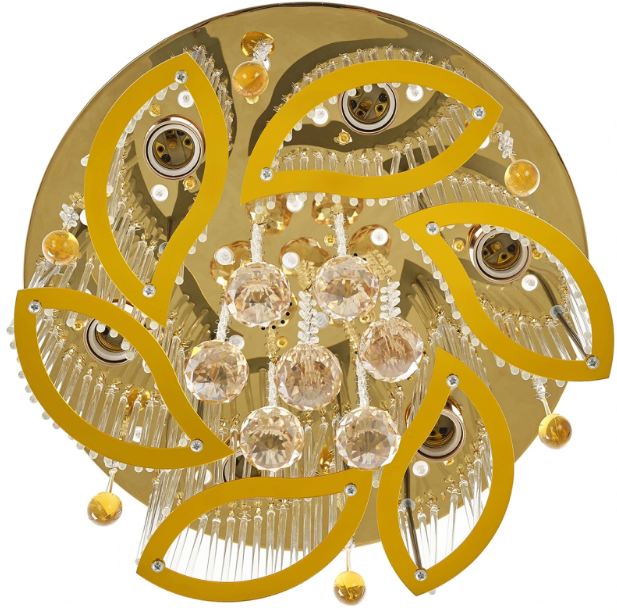 Плафон Chimera, златен, led RGB 8xe27, 3084/40 gd