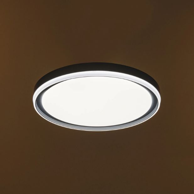 Плафон със смарт управление Nola, сив, led 96w, 3000-6000k, 3095T/500 GR