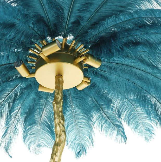 Лампион Marocco, син, 5xe14, 4210/FL BL