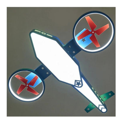 Плафон Aviator, син, 4000k, led 58w, 2440