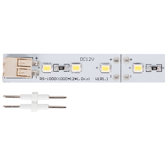 LED твърда лента 12W, 12V DC, 2700K, 72LEDs/m, SMD2835/LRS121227