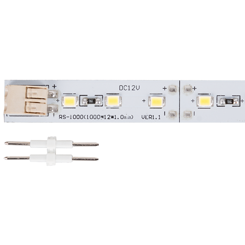 LED твърда лента 12W, 12V DC, 4200K, 72LEDs/m, SMD2835/LRS121242