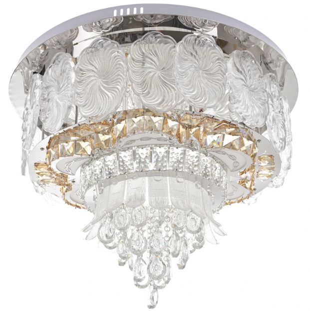 Плафон Marrakesh, хром, led 70w, RGB, 2700-6000k, 2847/60