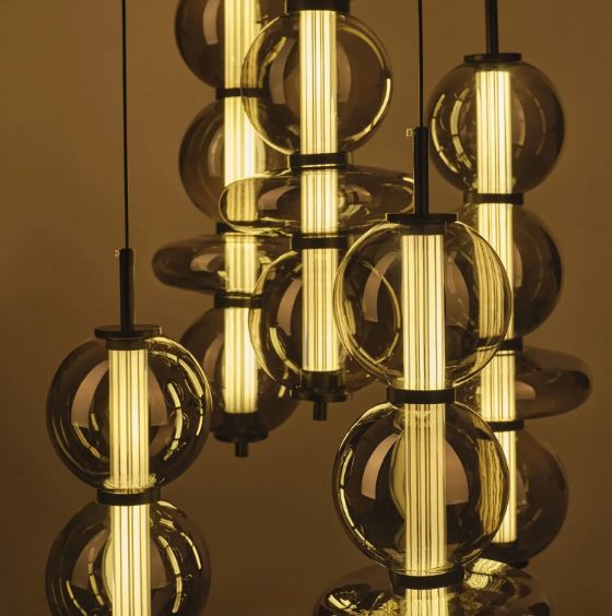 Полилей Solana, черен, led 60w, 3000-6000k, 4167/5 BK