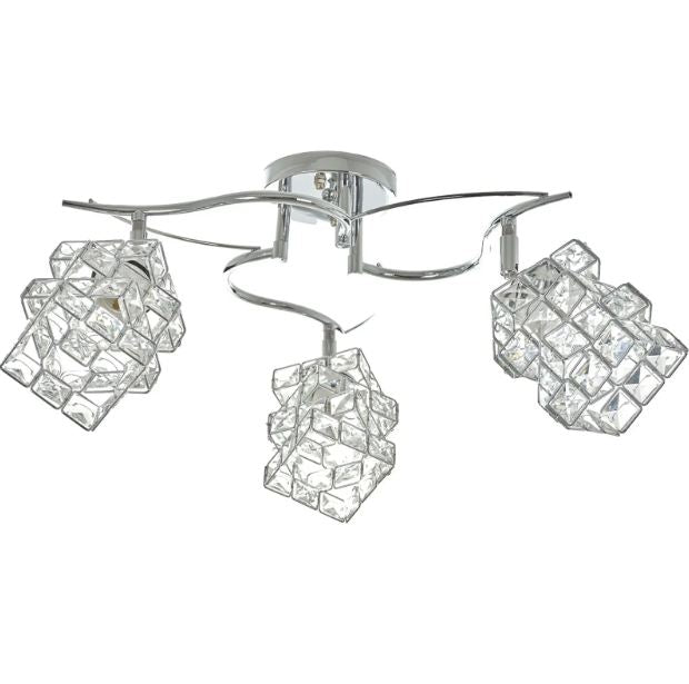 Полилей Ice Cubes, хром, 3xE27, 4133/3 CH