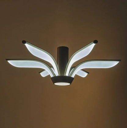 Плафон със смарт управление Cronos, мат злато, led 48w, 3183lm, 3000-6000k, 4021c/6p gd