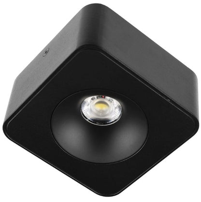 Луна за външен монтаж Sublime, черен, led 12w, 1200lm, 3000-6000k, 3018/12w bk