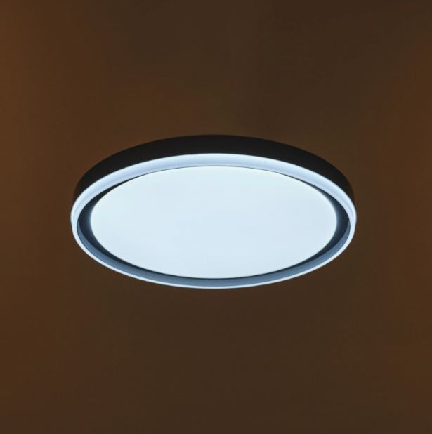 Плафон със смарт управление Nola, сив, led 96w, 3000-6000k, 3095T/500 GR