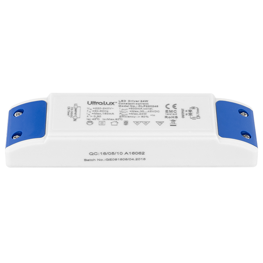 Драйвер, недимиращ за LED осветление, 24W/600mA DC / DLP220246
