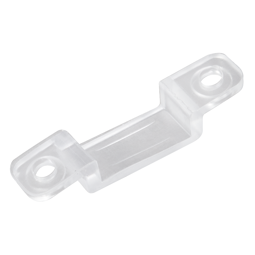 Монтажна силиконова скоба за LED лента IP67 12mm 30бр./пакет / MSS12