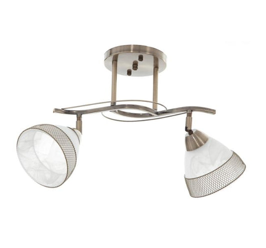 Метален полилей Helena, 2x40w, 1272/2 ab