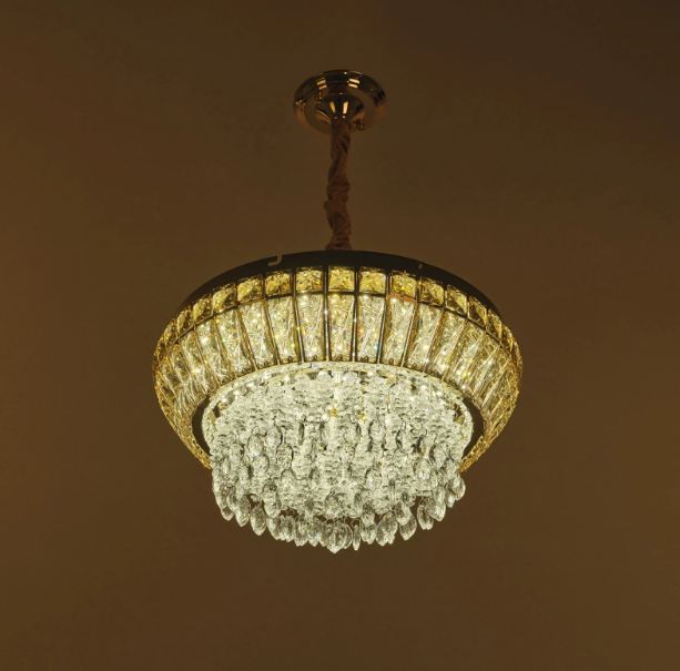 Полилей Bourges, златен, led 120w, 3000-6000k, 4262/r45 gd