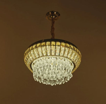 Полилей Bourges, златен, led 120w, 3000-6000k, 4262/r45 gd