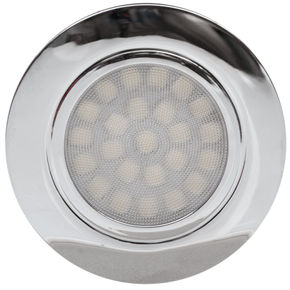 Мини LED луна за вграждане 4W, 4200K, 220-240V AC, IP44, хром / LML220442CH