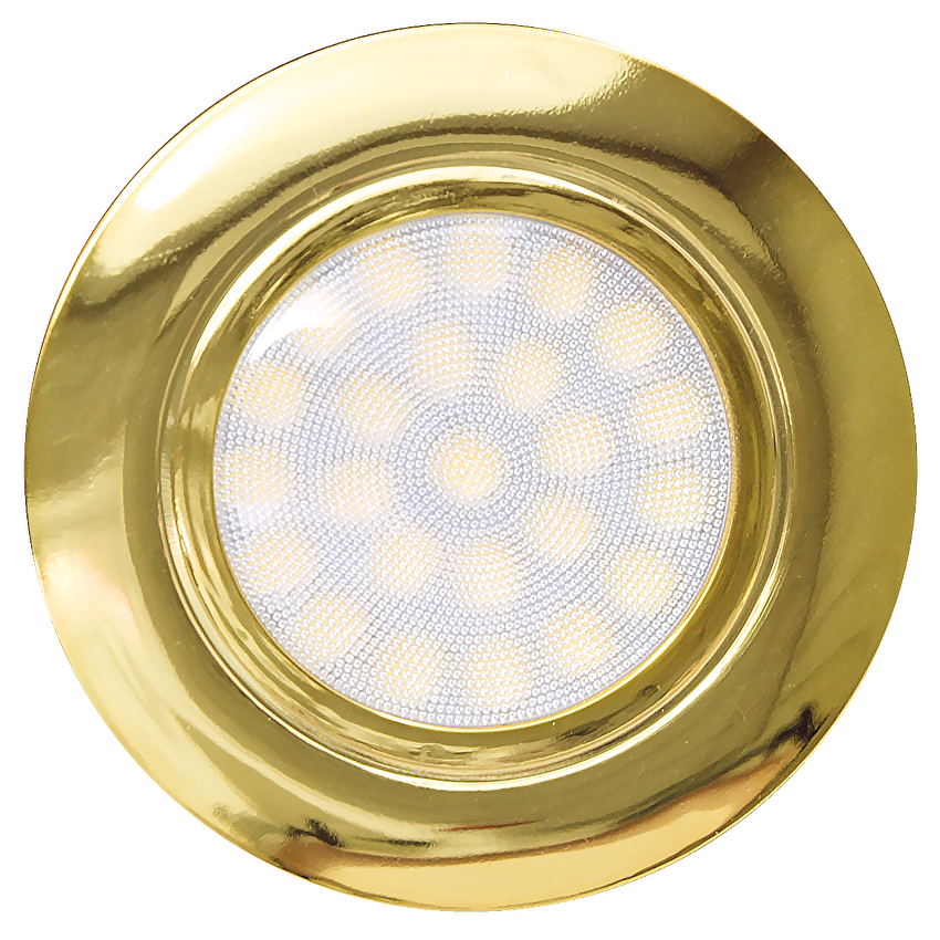 Мини LED луна за вграждане 4W, 4200K, 220-240V AC, IP44, злато / LML220442G