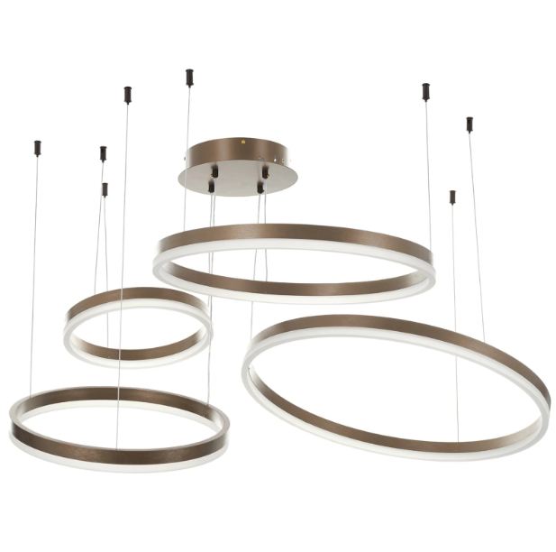 Полилей Sierra, кафяв, led 204w, 13260 lm, 3000-6000 k, 2751 CF