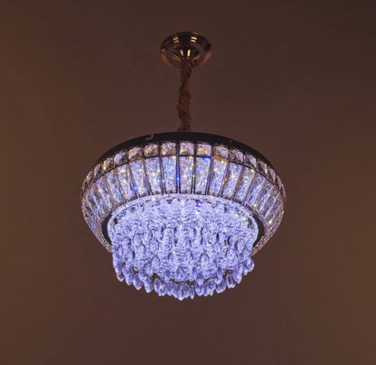 Полилей Bourges, златен, led 120w, 3000-6000k, 4262/r45 gd