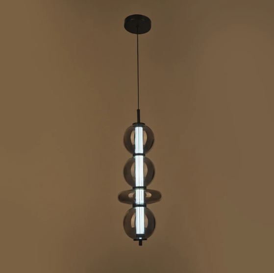 Пендел Solana, черен, led 12w, 3000-6000k, 4167/1P BK