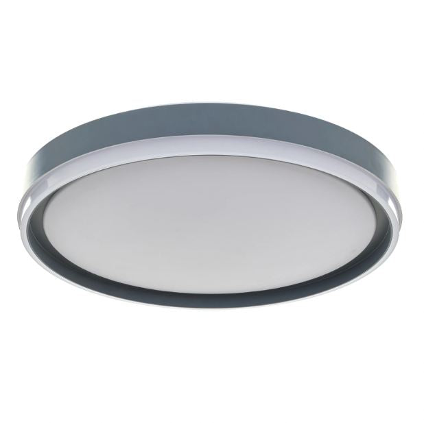 Плафон със смарт управление Nola, сив, led 48w, 3000-6000k, 3095T/400 GR