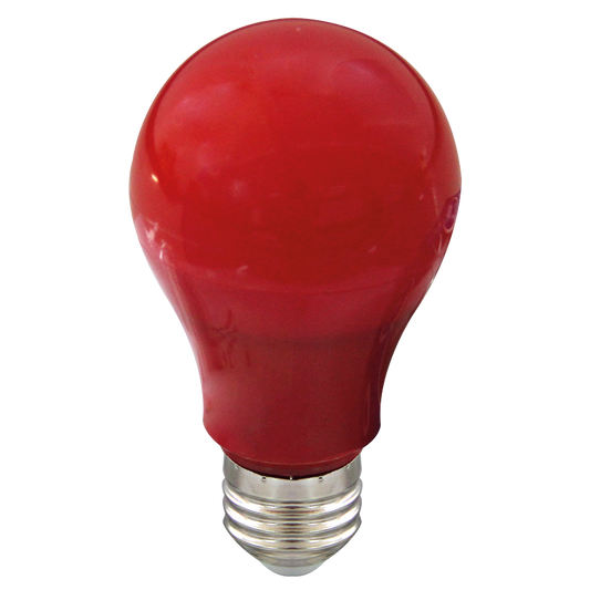 LED лампа крушка 6W, E27, 220-240V AC, червена светлина/LB627R