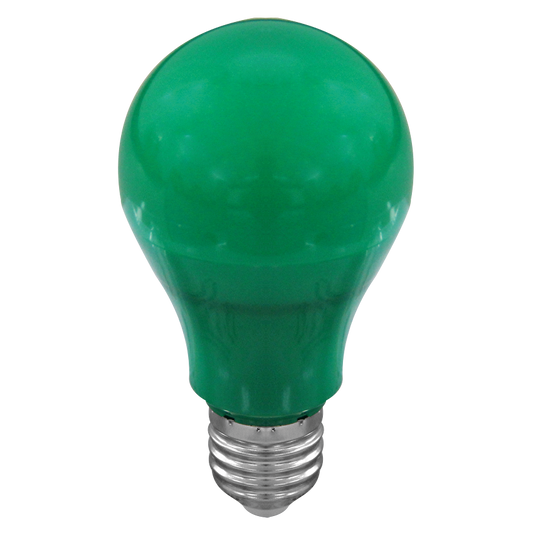 LED лампа крушка 6W, E27, 220-240V AC, зелена светлина/LB627G