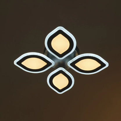 Плафон Teal със смарт управление, черен, led 120w, 3000-6000k, 2811BK/4T