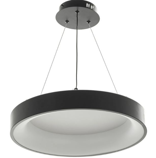 Полилей Xander със смарт управление, черен, led 52w, 3000-6000k, 3009BK/450T
