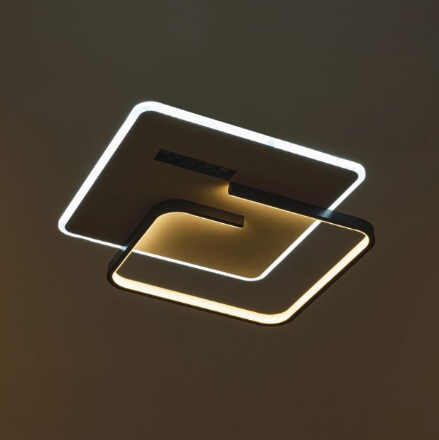 Плафон Indi, черен, led 64w, 3000-6000k, 2825/61W