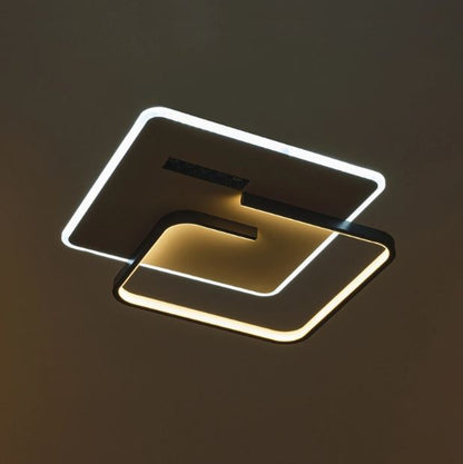 Плафон Indi, черен, led 64w, 3000-6000k, 2825/61W