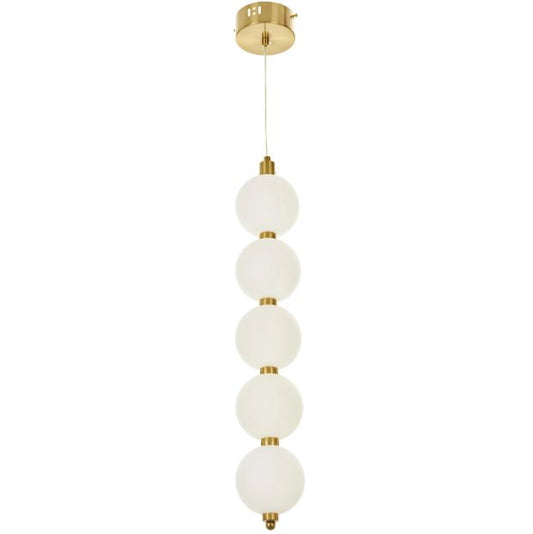 Полилей Avalon, мат злато, led 26w, 3000-6000k, 2801/5 CP