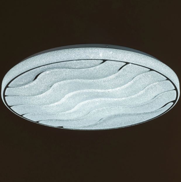 Плафон Aqua със смарт управление, бял, led 96w, 3000k-6500к, 9600Lm, 2821/48W