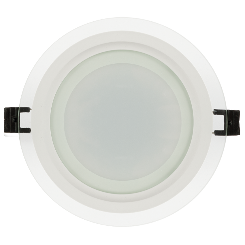 LED стъклен панел за вграждане, кръг, 18W, 4200K, 220-240V AC, IP44 / LPRG1842