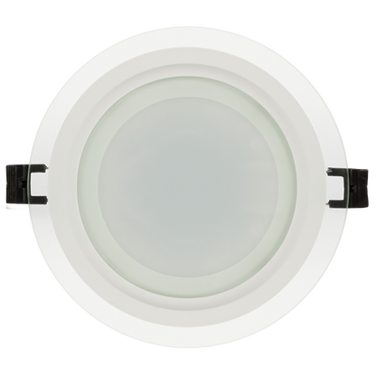 LED стъклен панел за вграждане, кръг, 18W, 4200K, 220-240V AC, IP44 / LPRG1842