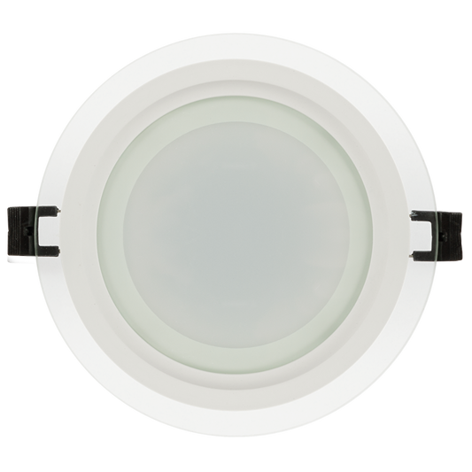 LED стъклен панел за вграждане, кръг, 18W, 4200K, 220-240V AC, IP44 / LPRG1842