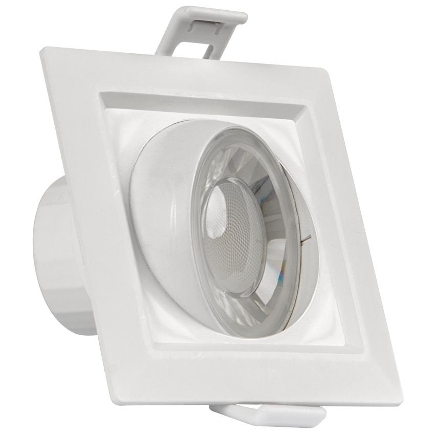 LED луна за вграждане, подвижна, 8W, 4200K, 220-240V AC, неутрална светлина / PLS842