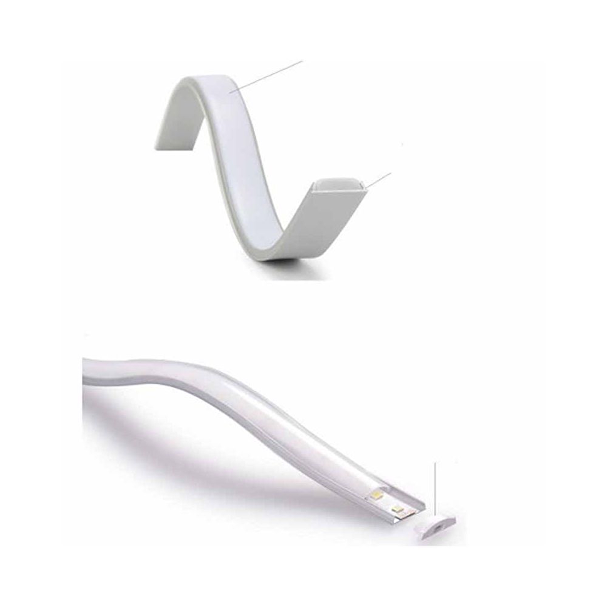 Алуминиев профил за LED лента, гъвкав, 2м / APN217