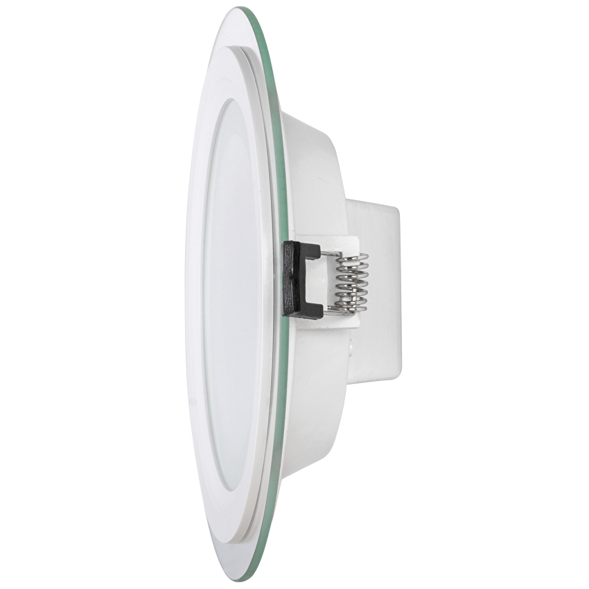 LED стъклен панел за вграждане, кръг, 12W, 4200K, 220-240V AC, IP44 / LPRG1242