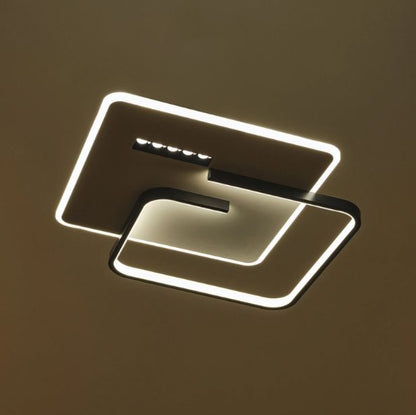 Плафон Indi, черен, led 64w, 3000-6000k, 2825/61W