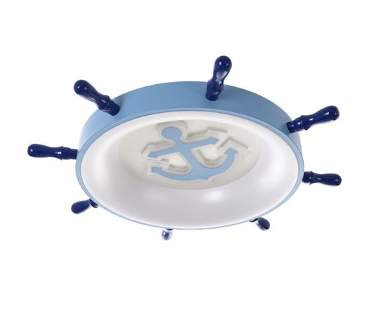 Плафон Wheels, син, 3000k-4000k-6000k, led 71w, 2648