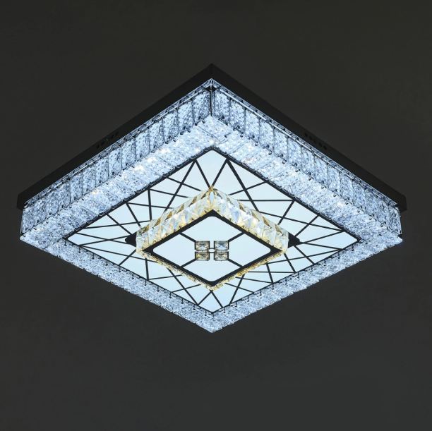 Плафон Anfame, хром, led 72W, 3000k-4000k-6500k, 2846/50