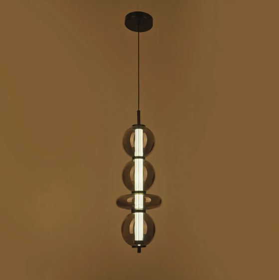 Пендел Solana, черен, led 12w, 3000-6000k, 4167/1P BK