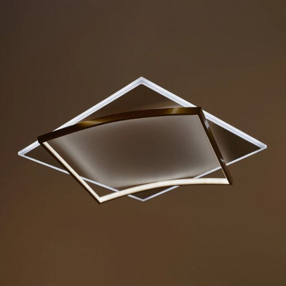 Плафон Sentinel, златен, led 142w, 3000-6000k, 2782/50 GD