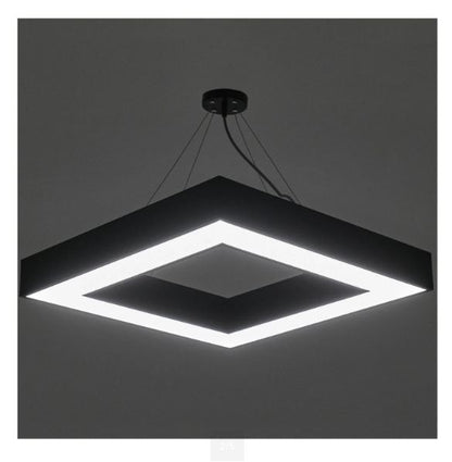 Осветително тяло Dome, черен, led 50w, 3260lm, 4000k, 2435/52