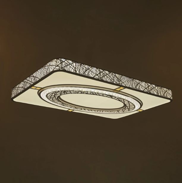 Плафон Reina със смарт управление, бял, led 223w, 3029T/223WS