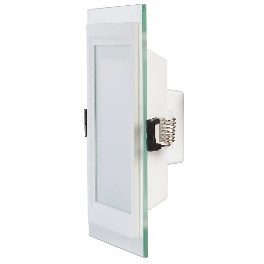 LED стъклен панел за вграждане, квадрат, 18W, 4200K, 220-240V AC, IP44 / LPSG1842