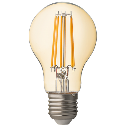 LED filament лампа крушка, димираща, 8W, E27, 2500K, 220-240V AC/LFB752725D