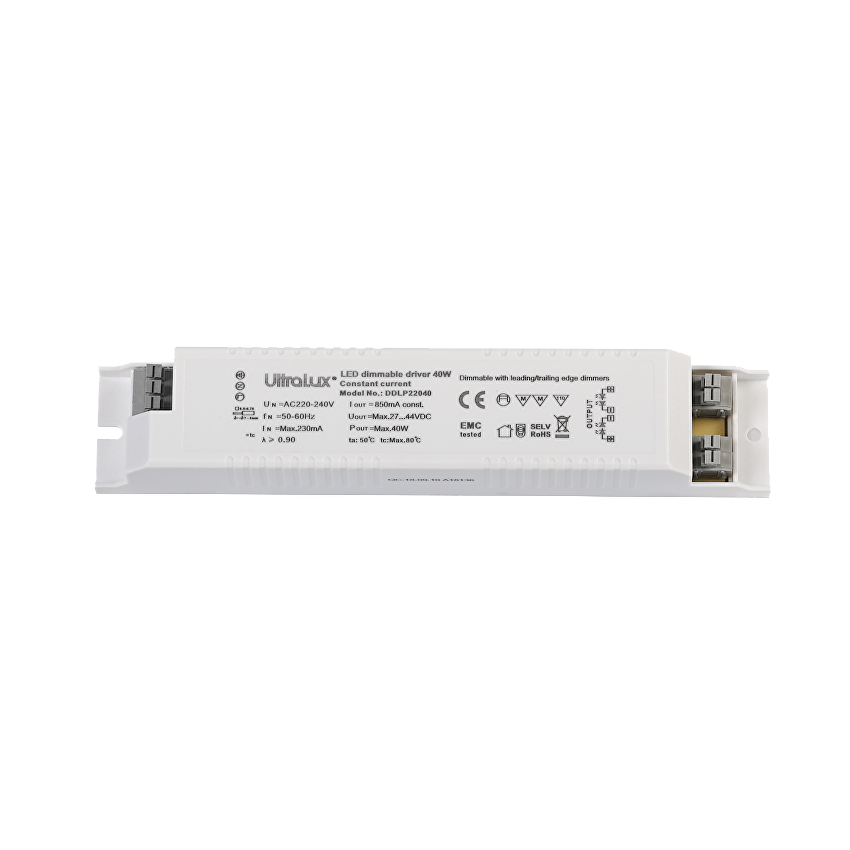 Димиращ TRIAC драйвер за LED осветление, 40W/850mA DC / DDLP22040