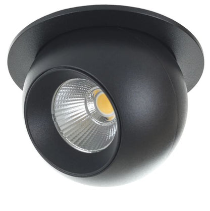 Луна за вграждане Fancy, черен, led 5w, 4000к, 3071 sbk