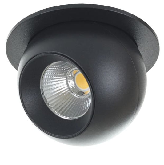 Луна за вграждане Fancy, черен, led 5w, 4000к, 3071 sbk